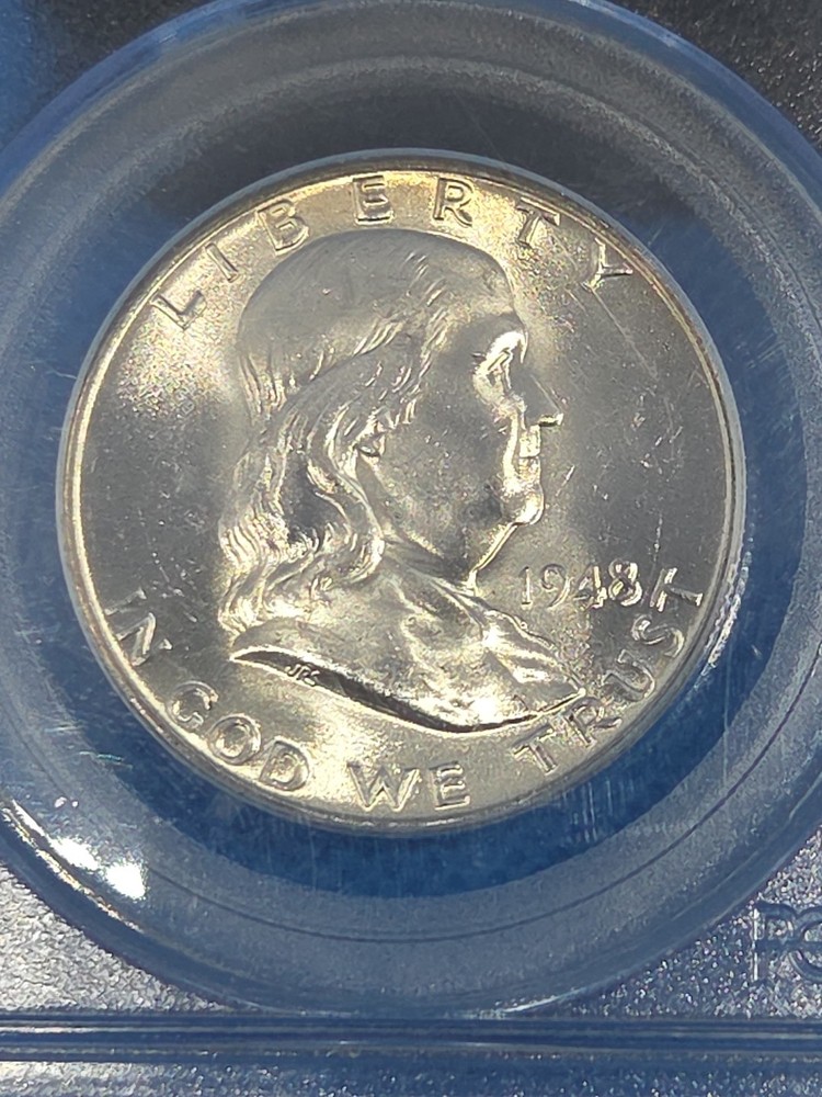 1948 P Franklin Half Dollar PCGS MS64FBL