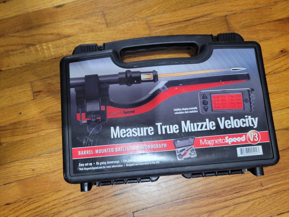 magnetospeed v3 chronograph w wiser precision adjustable mount