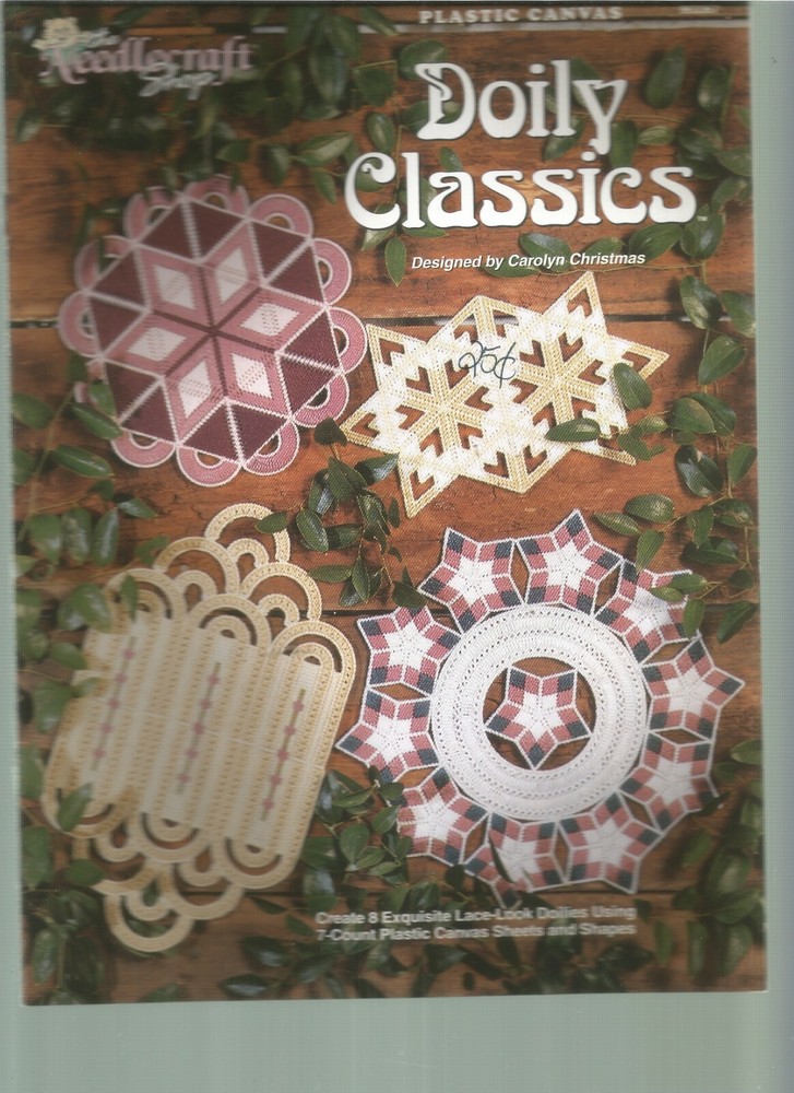 Plastic Canvas Patterns Doily Classics Stars Circles Motifs G22