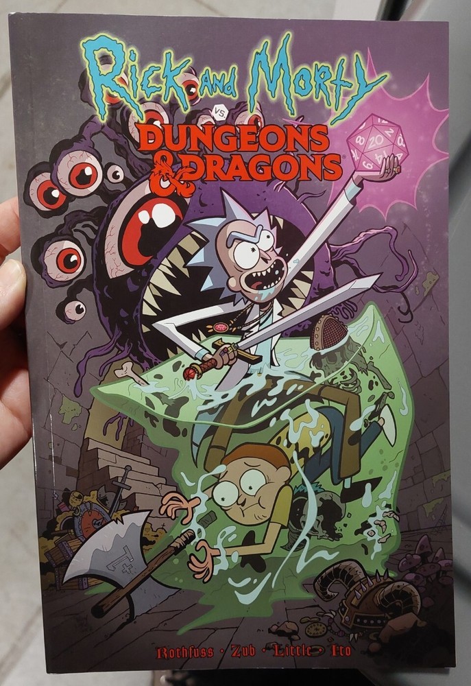 Rick and Morty vs Dungeons & Dragons - IDW, 2019, SDCC, D&D