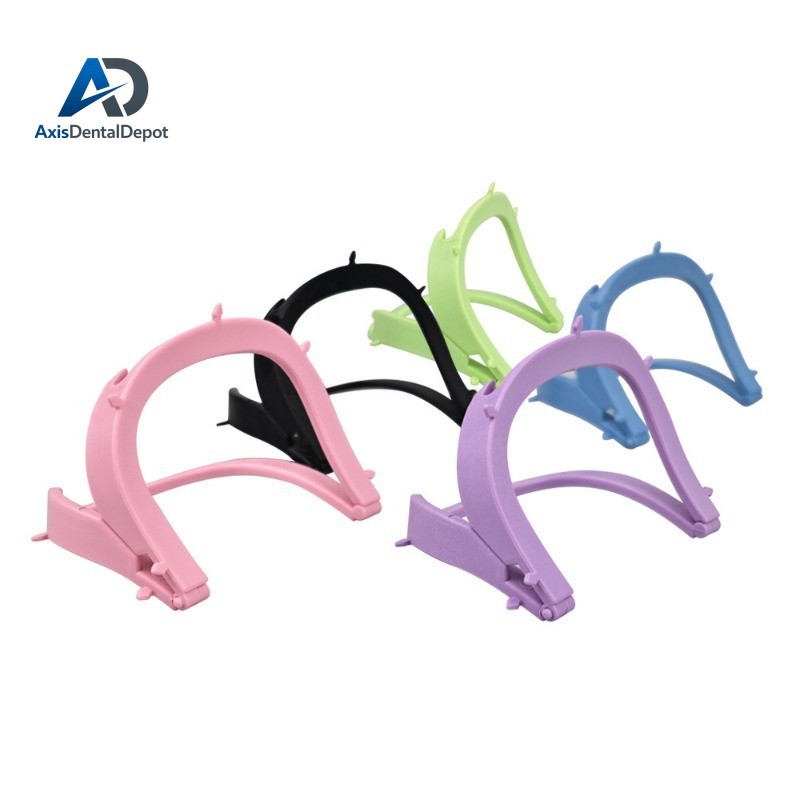 Dental Rubber Dam Sheet Frame Bracket Light Plastic/Foldable Frames Tool Bracket