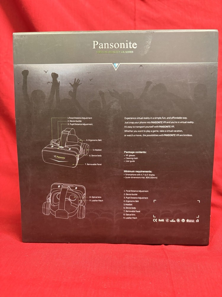 Pansonite Virtual Reality Glasses