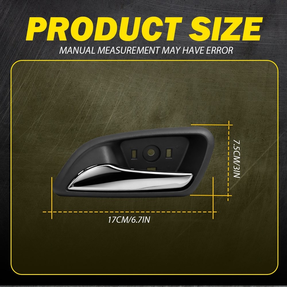 Interior Door Handle Inside Left Driver Side For Chevy Cruze 2011-2013 2014 2015