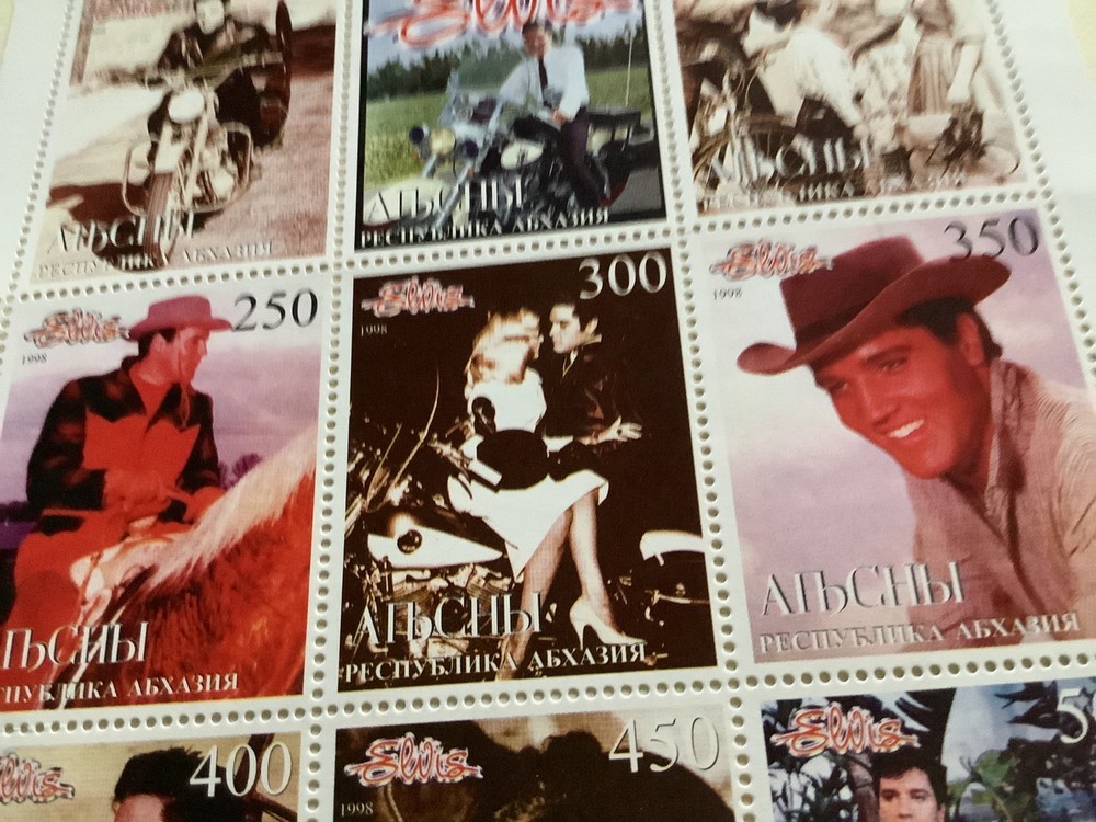 Elvis stamps sheet Ref R49256