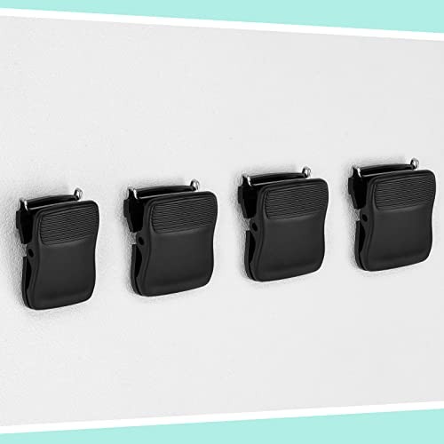 Cubicle Clips Fabric Panel Cubicle Accessories Fabric Partition Panel 15 Black