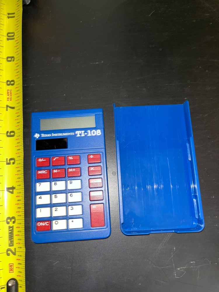 Texas Instruments TI-108 Elementary School Calculator NEW