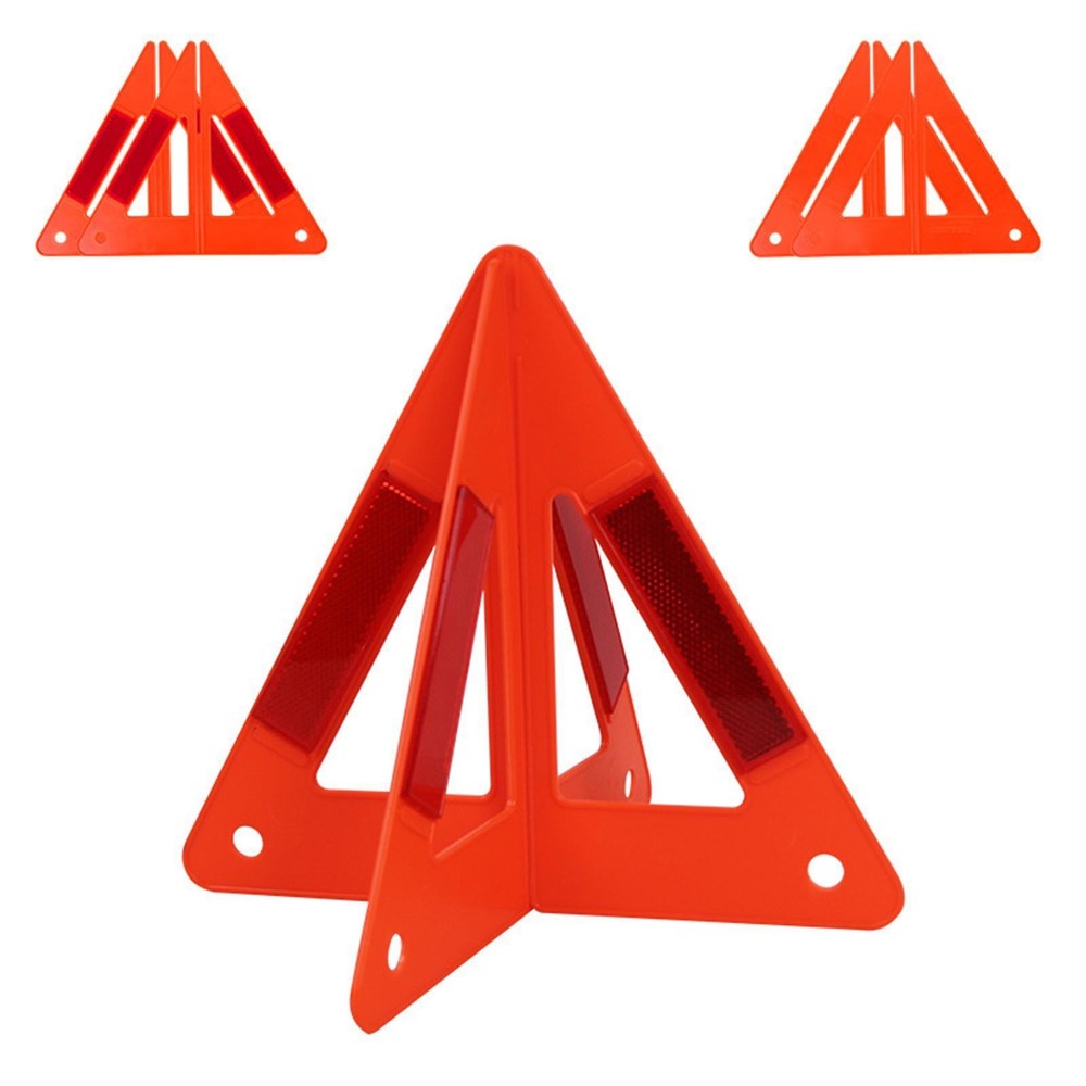 Emergency Warning Triangle Foldable Portable Multifunction