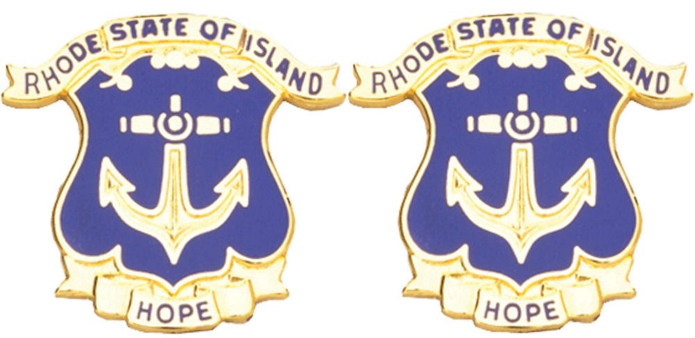 RHODE ISLAND STARC Distinctive Unit Insignia - Pair