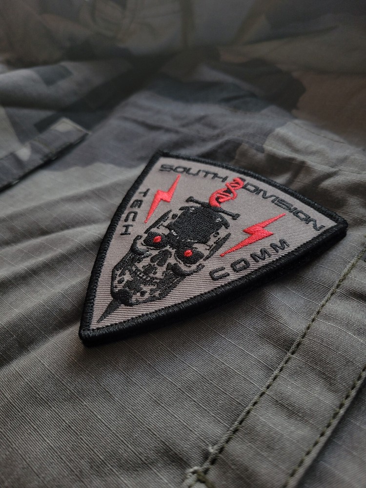 Terminator, T2, T-800 Resistance TECH COM Kyle morale airsoft hook + loop patch