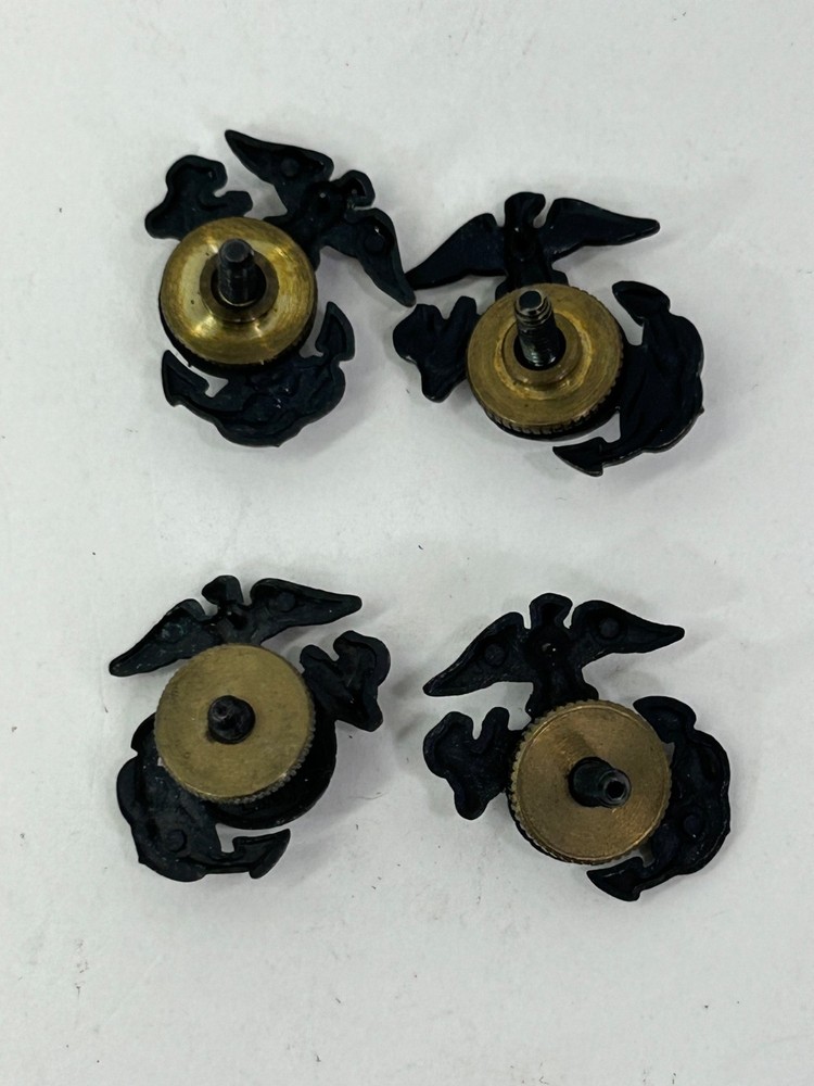 US Marine Corps Collar Subdued EGA Pins