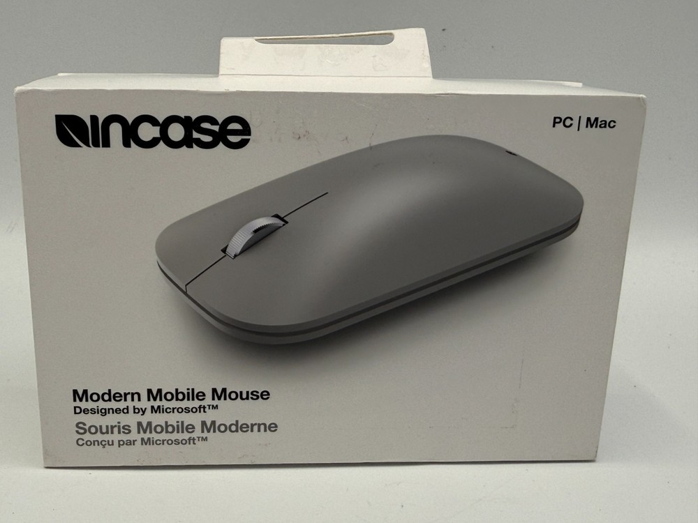 Incase - Modern Mobile Mouse Designed by Microsoft - Wireless - Platinum