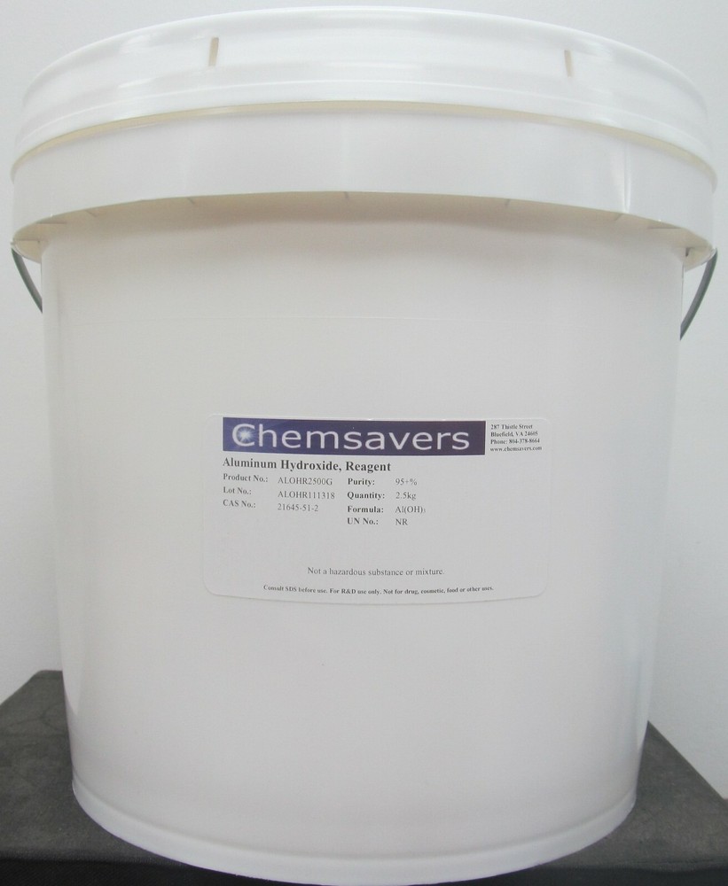 Aluminum Hydroxide, Reagent, 95+%, 2.5kg