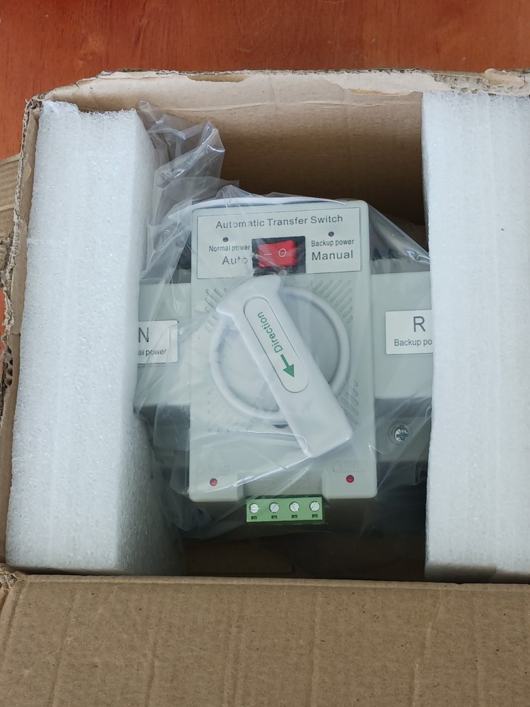 2P Dual Power Automatic Transfer Switch 60HZ Changeover Transfer Switch Tool 63A