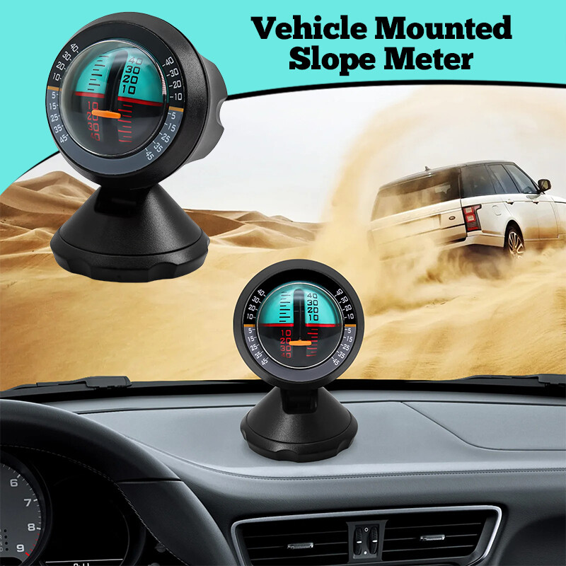 AD Slope Meter Angle Slope Car Inclinometer Indicator Gradient Balancer Tool