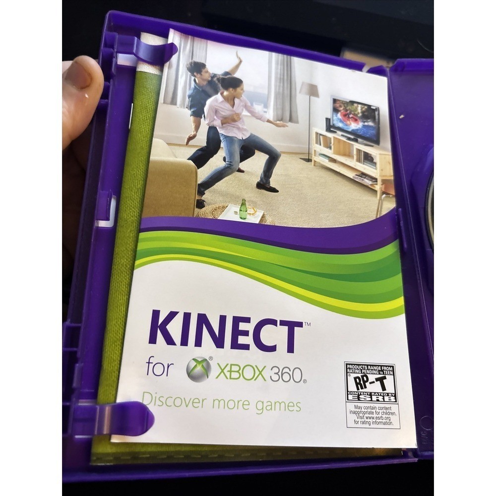 Microsoft Xbox 360 Kinect Adventures! Complete With Manual A+