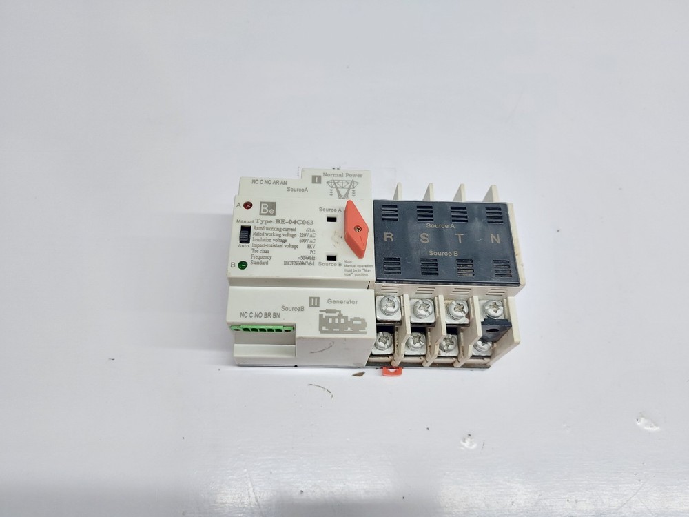 Be be-04c063 Automatic Transfer Switch