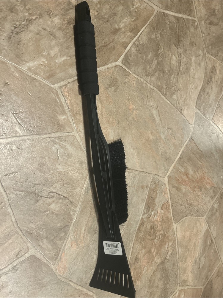 Deluxe Ice Scraper With Snow Brush, New, Durable