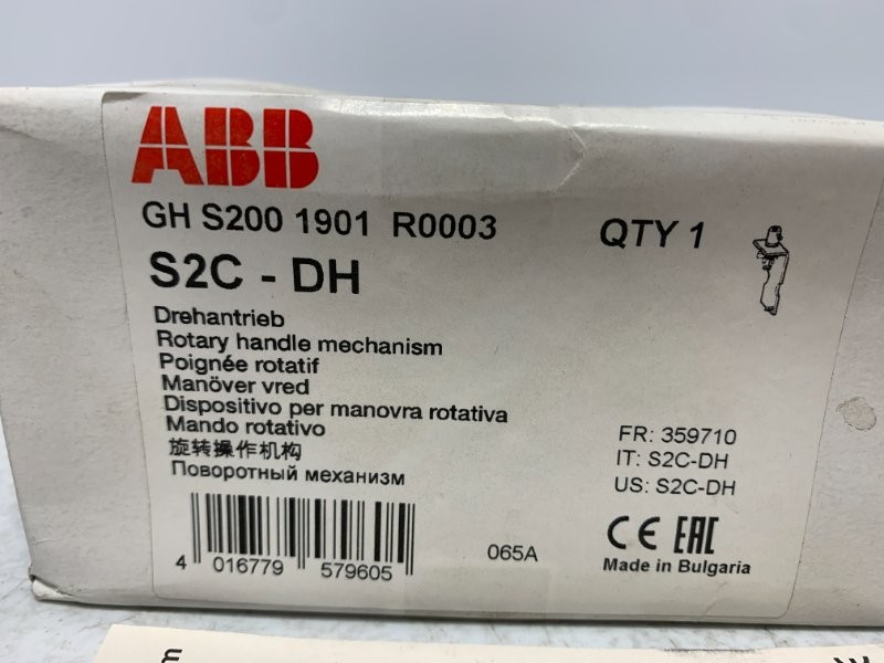ABB S2C-DH Rotary Handle Mechanism