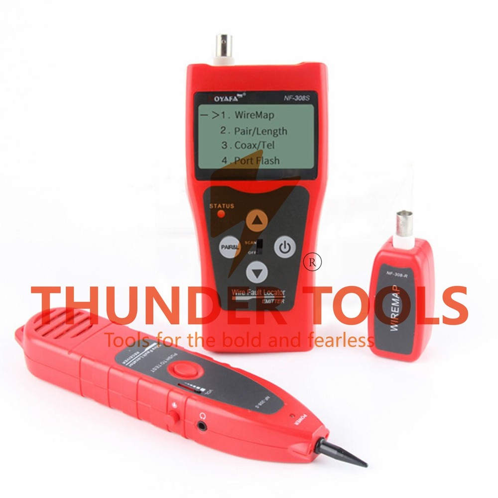 Thunder Tools NOYAFA Multi-functional LCD Network Cable Tester High