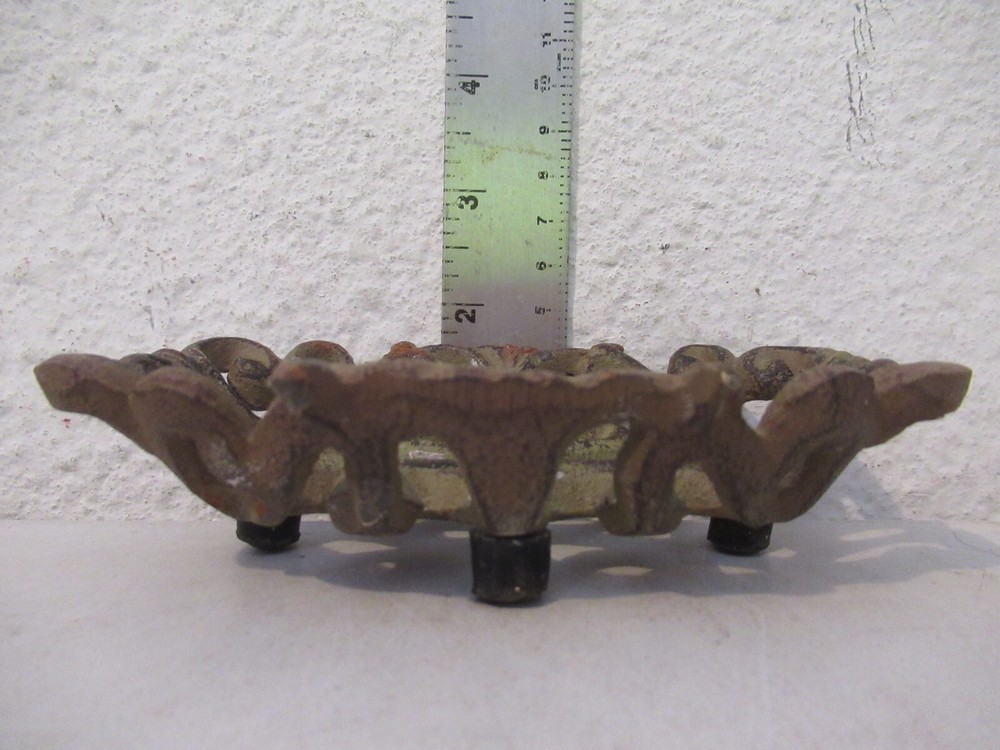 vintage Cast Iron Soap Dish #1