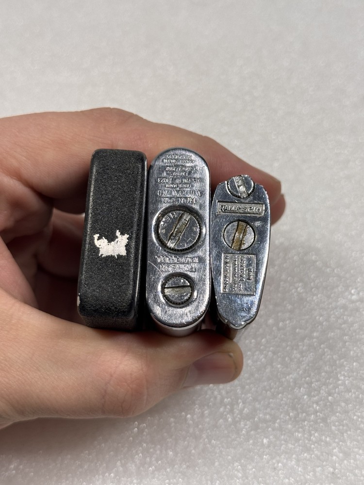 RONSON RAMA SPIN LIGHTER, RONSON WHIRLWIND LIGHTER, BERKELEY LIGHTER LOT