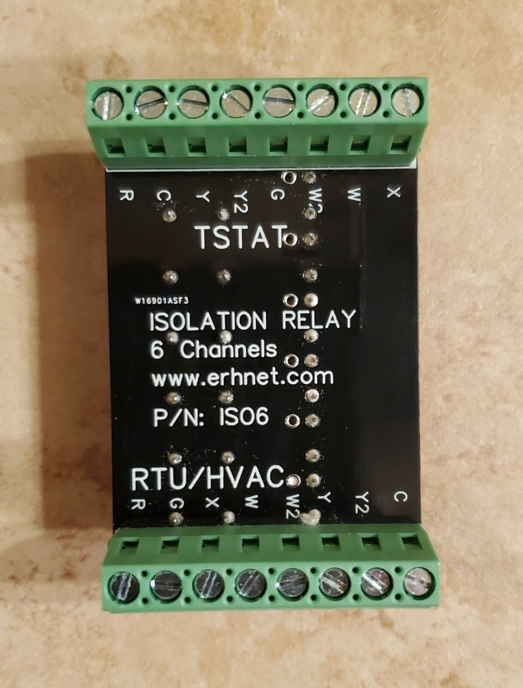 ISO6 Isolation Relay Module, fixes System Protect issue on ADC-T3000 Thermostat
