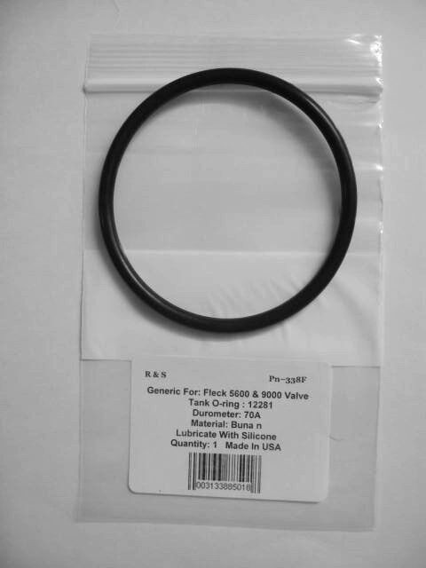 Tank O-Ring for Fleck 5600 Control Valves #12281/ R&S 338F / Buna N Mat.