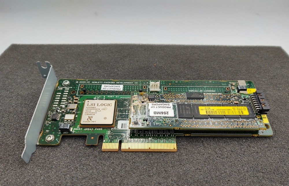 LOT OF 6 HP RAID SMART ARRAY P400 Controller