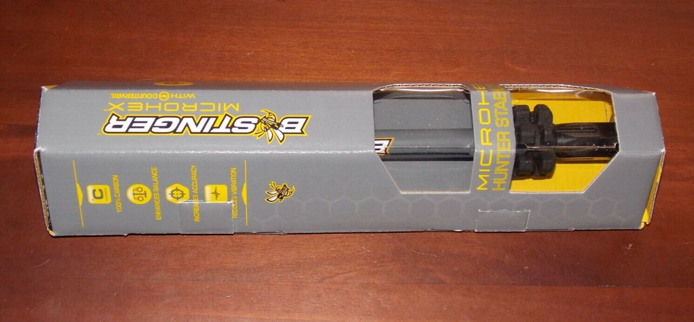 Bee Stinger MicroHex 10" Stabilizer in Grey - B Stinger