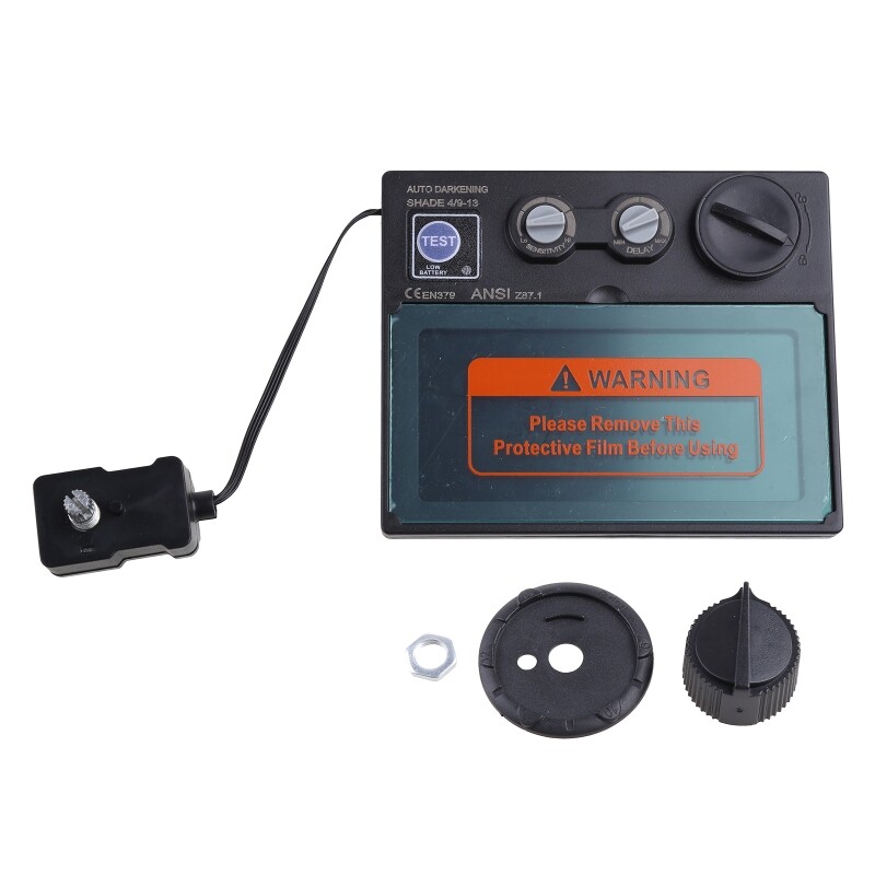 Practical Solar Auto Darkening Welding Helmet Goggle Lens Keep Face from Peeling