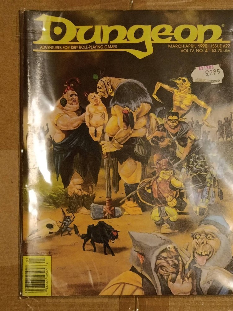 Dungeon Magazine Issue 22
