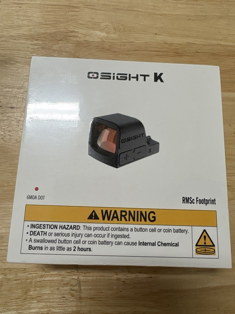 Olight Osight K Open Reflex Optic w/Replaceable Side-Loading Battery