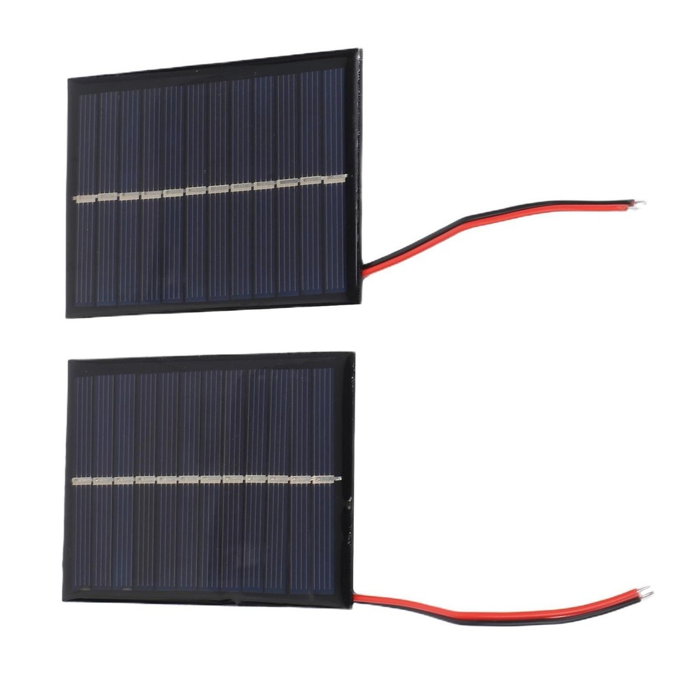 6 Volt Polycrystalline Solar Panel with 15CM Cable for Energy Generation Needs