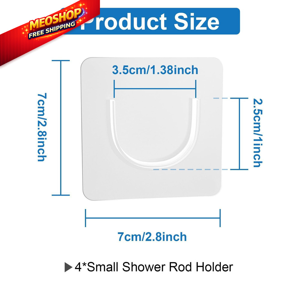 Lsnisni 4 Pack 7cm x 2.5cm x 3.5cm (2.8inch x 1inch x 1.38inch), 4 Small