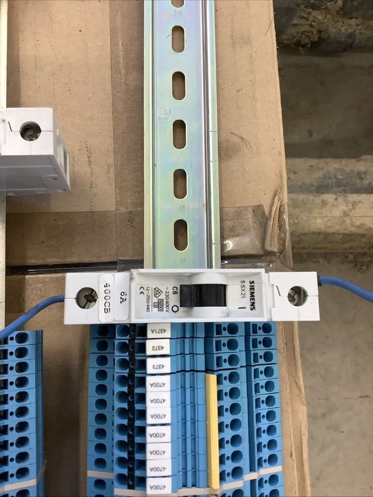 Phoenix Rail Mounted Terminal Blocks