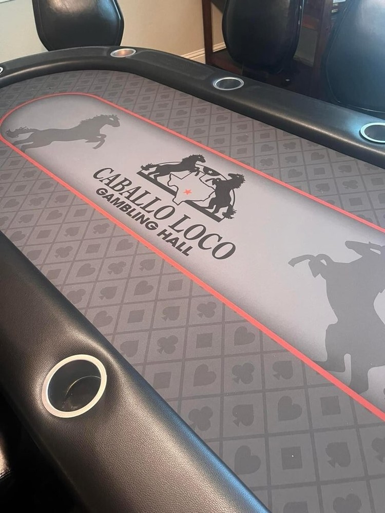 10 Player Luxury Poker Table