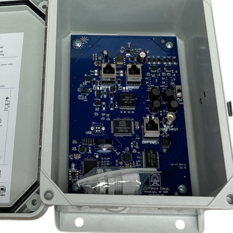 Altronix eBridge200WPM EoC or Long Range Ethernet 2 Port Transceiver