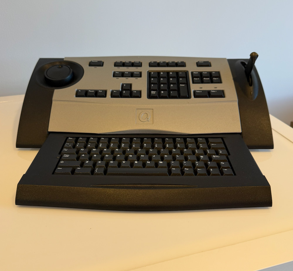 Quantel Editing Control Panel w/ Jog Wheel & Joystick | Broadcast Console | NOS