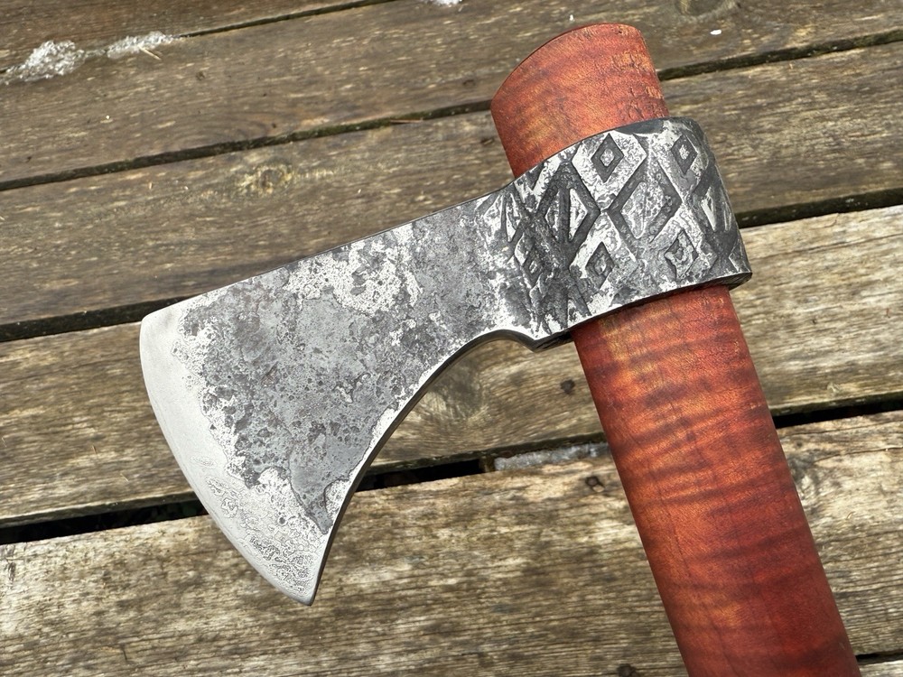 Gold Point Forge RMJ Ryan Johnson Custom Tomahawk