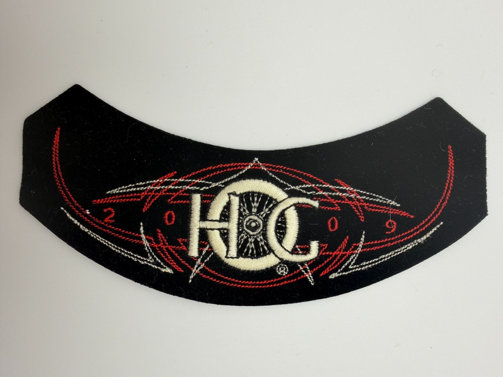 2009 Harley Davidson Owners Group Biker Patch Member Iron On Felt