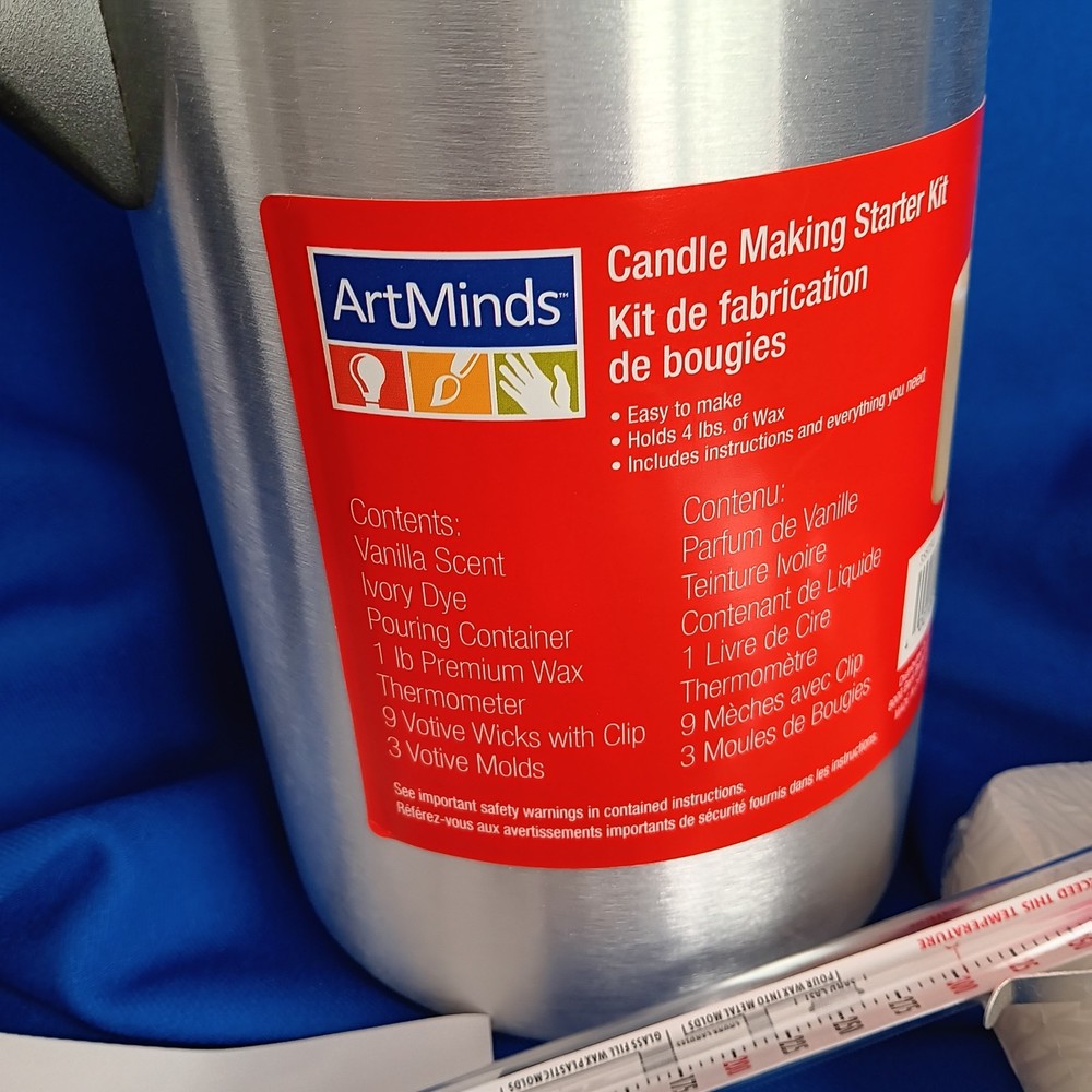 ArtMinds Complete Candle Making Starter Kit for Beginners NEW