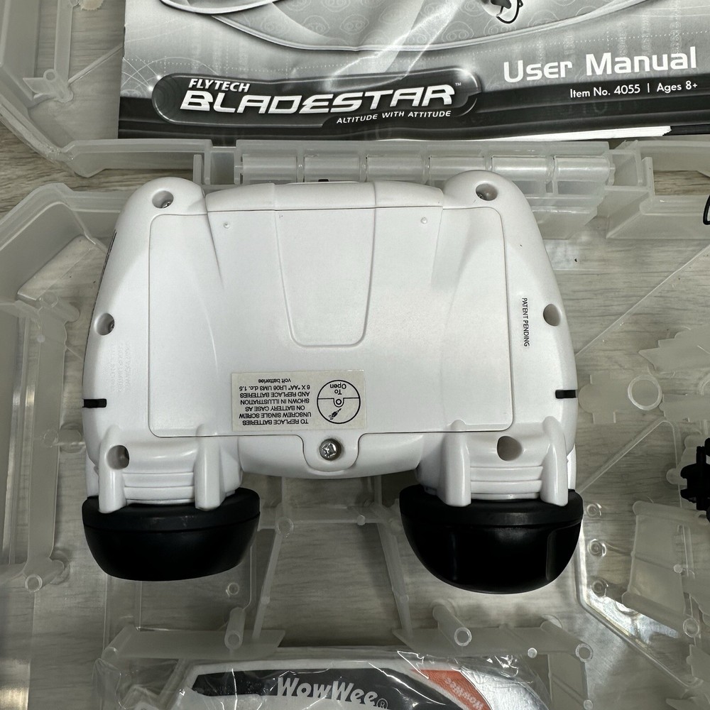 WowWee FlyTech Bladestar Altitude with Attitude Helicopter Toy Open Box