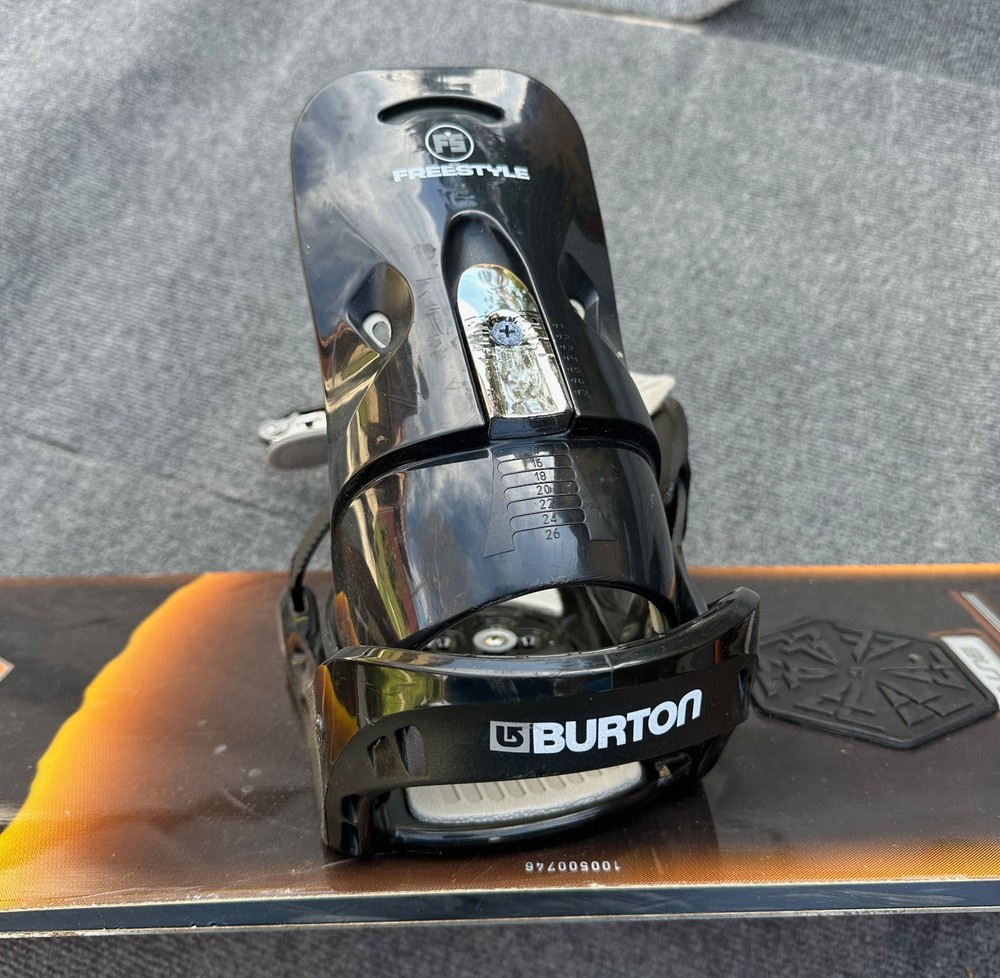 Burton Bullet Snowboard With Bindings.