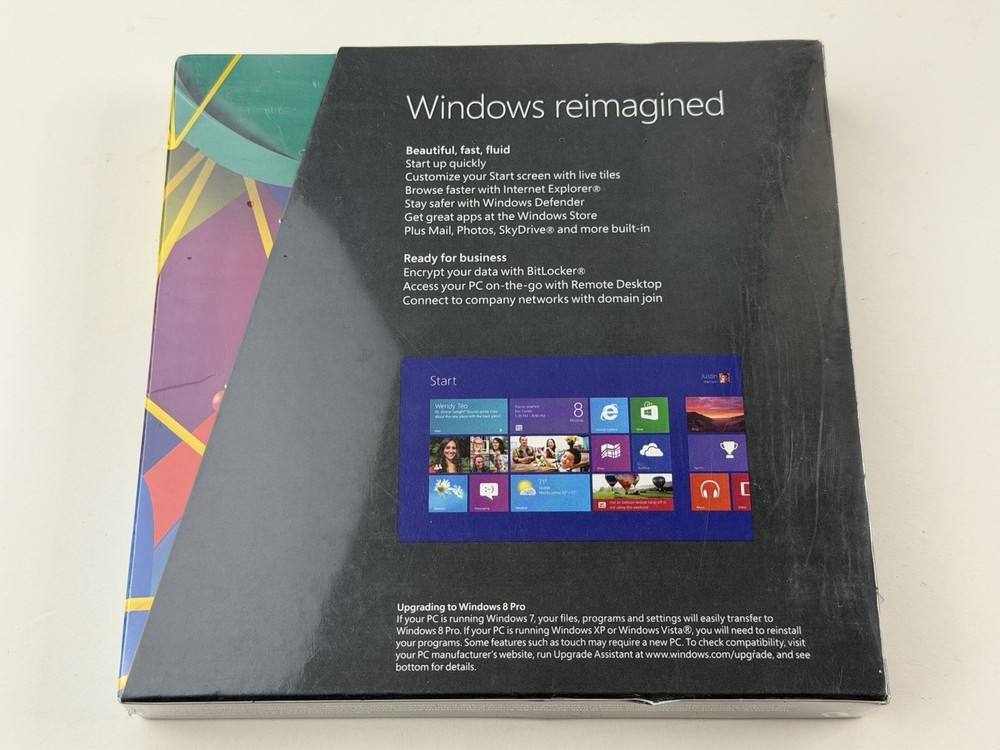 Microsoft Windows 8 Pro Full 32Bit & 64Bit English Genuine