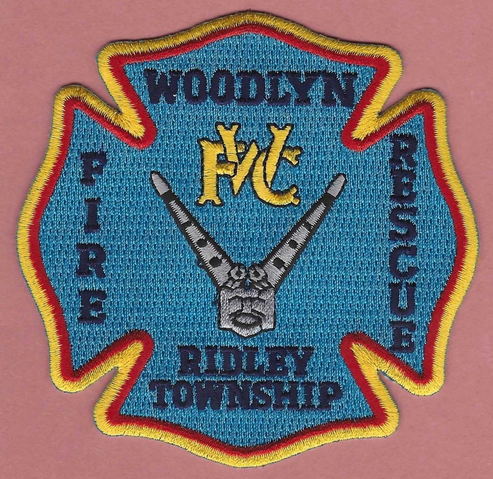 WOODLYN PENNSYLVANIA FIRE RESCUE PATCH