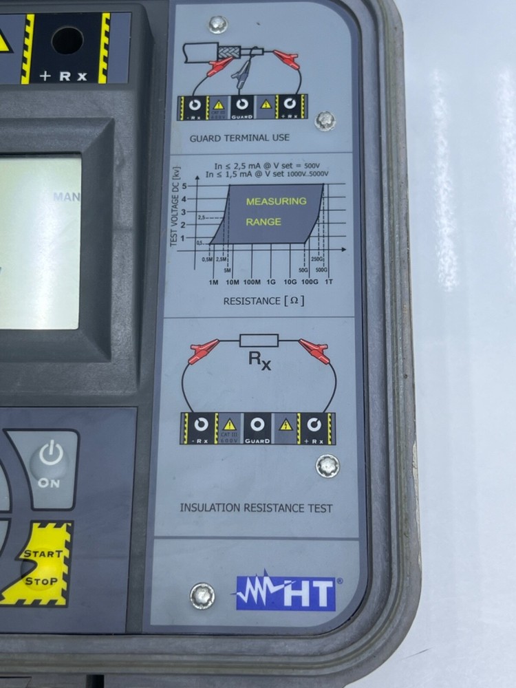 HT Instruments HT7050 Insulation Tester ISO 5000 Test Resistance Meter