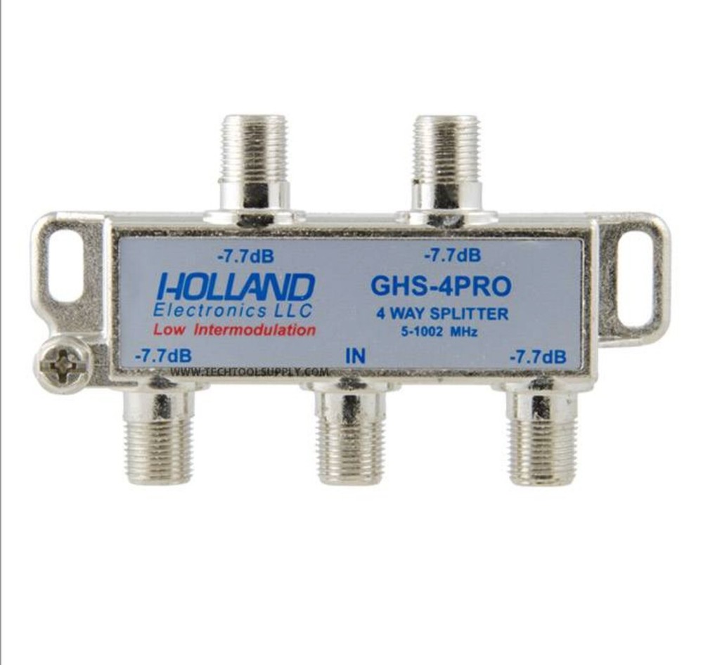 Holland 4-Way Digital Cable Splitter