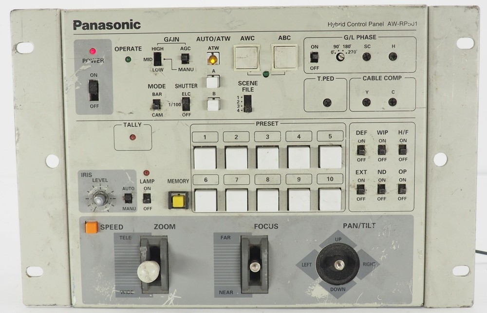 Panasonic AW-RP501 Hybrid Control Panel Camera Controller
