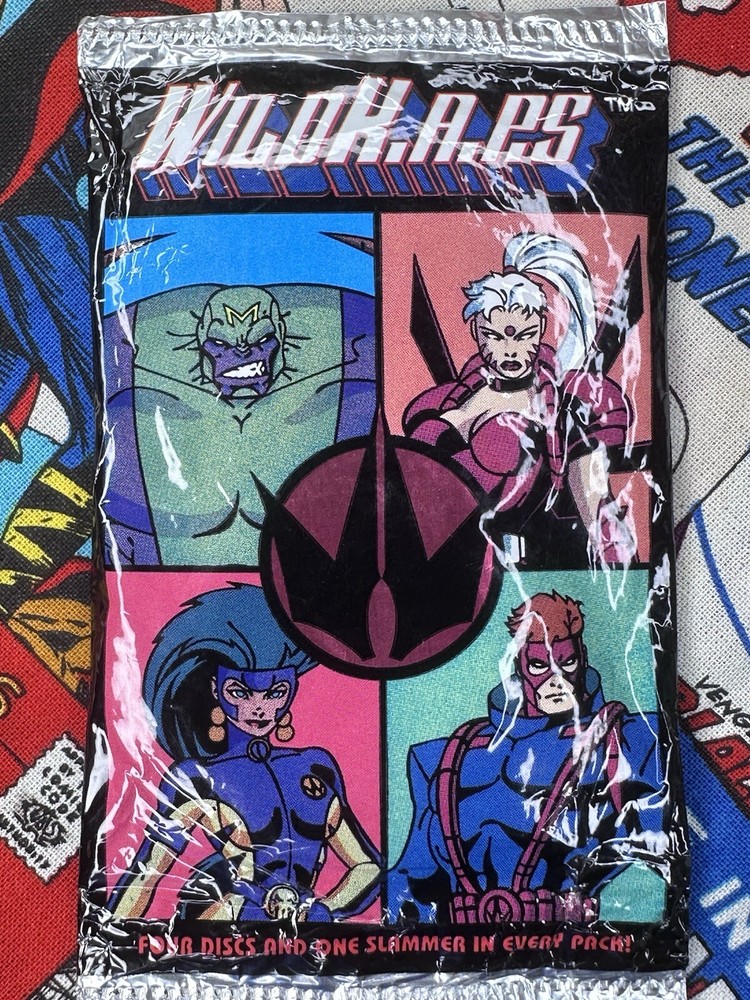 (1) WildK.A.T.S. WildK.A.P.S. Pogs Sealed Pack