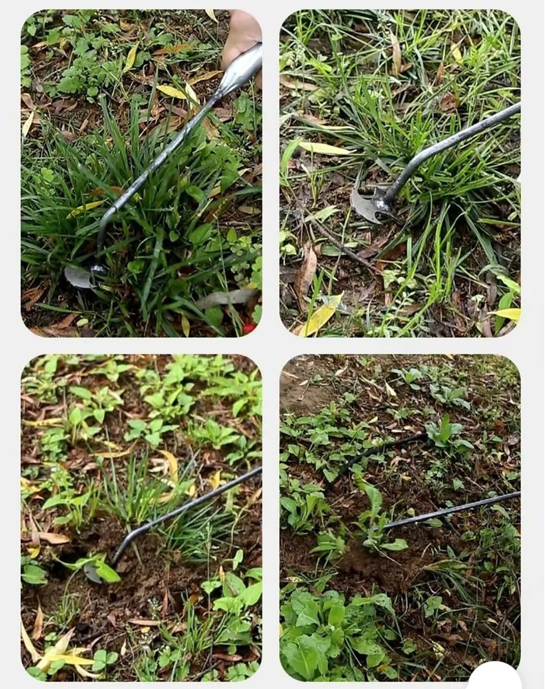 2 Pcs Weeding Uprooting Tool Puller Tool for Gardening Yard Lawn
